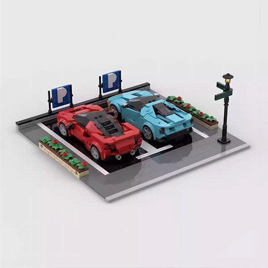 Parking Spot Display Stand Brick Boost