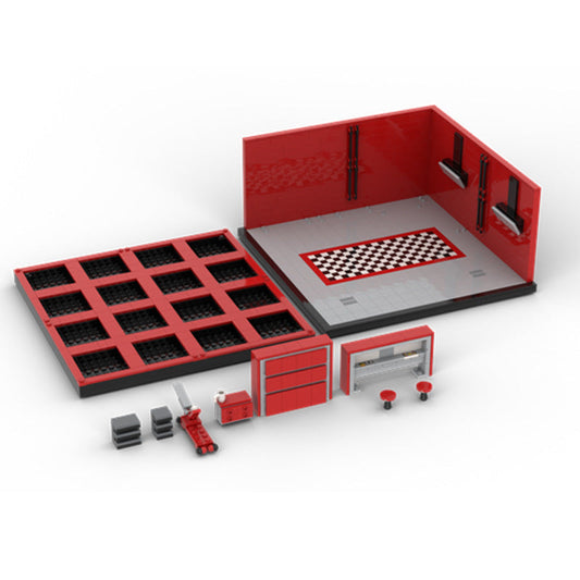 Pit Crew Garage Brick Boost