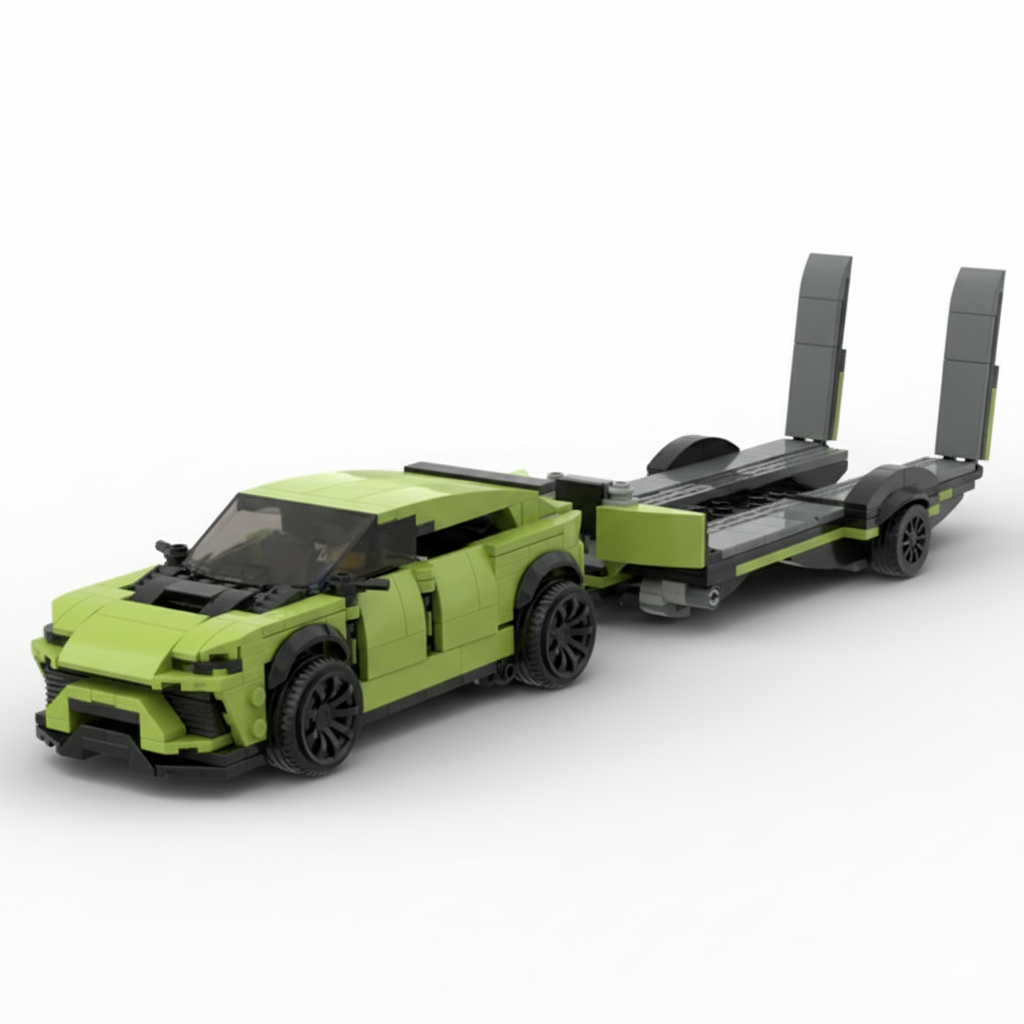 Lamborghini Urus + Trailer Brick Boost