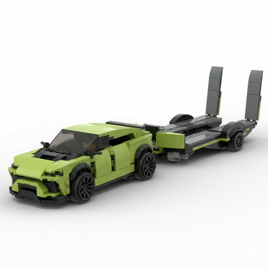 Lamborghini Urus + Trailer Brick Boost